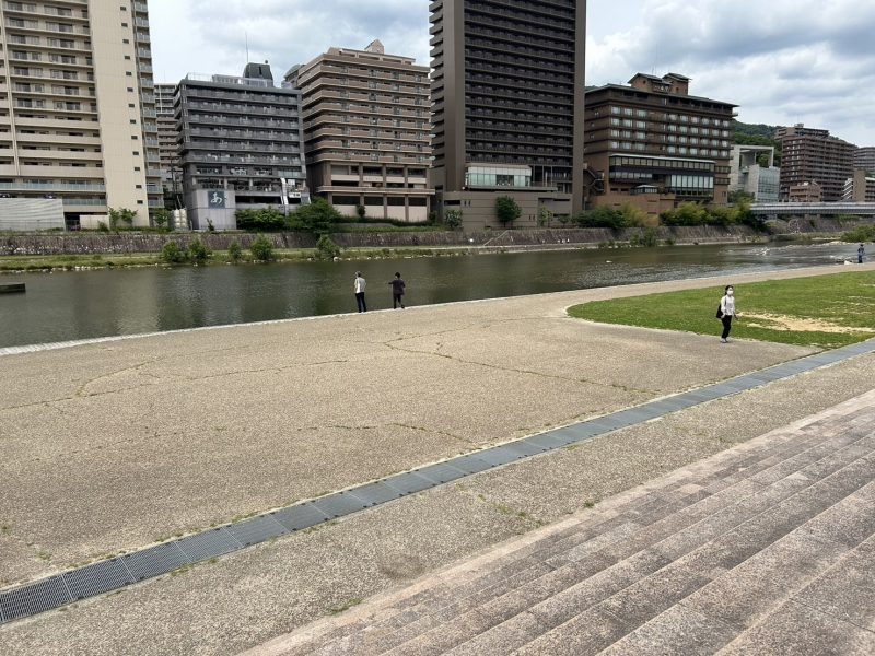 Mukogawa Riverbed（In front of the Grand Theater）