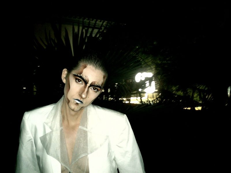 “A drag king at the Eirakukan Kabuki Theater”